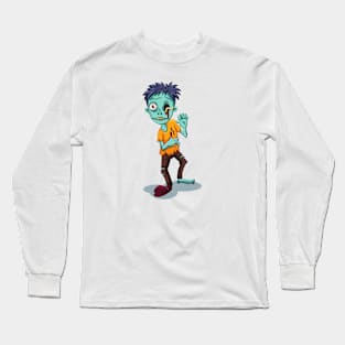 Kid Zombie Long Sleeve T-Shirt